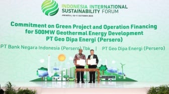 BNI Mendukung Pembangunan dan Operasional 500 MW Geothermal Energy PT Geo Dipa Energi (Persero)
