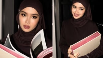 Tampil Anggun Setiap Hari? Intip Gaya Hijab Elegan ala Sashfir!