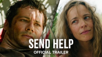 Film Send Help, Kisah Dua Rekan yang Terdampar di Pulau Terpencil