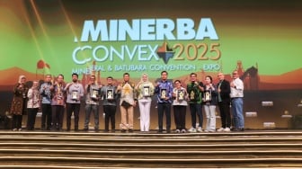 NHM Hadirkan Sinergi Hulu ke Hilir Ekosistem Produksi Emas di Minerba Convex 2025