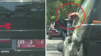 Mobil Dinas Plat Merah Jadi Asbak Berjalan? Warganet Geram, Polisi: Belum Ada Aturan