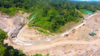 WSKT Ungkap Progres Proyek Bangunan Pengarah Bendungan Rukoh Capai 51,84 Persen
