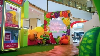 Infinix SMART Fruit Market Hadirkan Pengalaman Seru Tukar Apel Jadi Smartphone di 3 Kota Besar