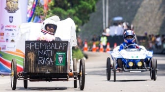 Kreativitas dan Kecepatan Berpadu dalam Lomba Kereta Peti Sabun 2025