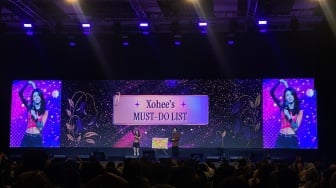 Siap Jelajahi Blok M, Janji Spontan Han So Hee di Fan Meeting Jakarta Disambut Meriah Fans