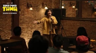 Mengejutkan! Rachel Amanda Stand-Up dalam Film Suka Duka Tawa