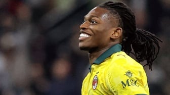 Kata-kata Rafael Leao Usai Akhiri Puasa Gol Selama 512 Hari
