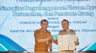Pemprov Jateng dan BPN Sepakat Jaga Lahan Pangan, Siapkan 240 Sertifikasi LP2B di 2025