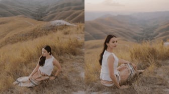 Pecinta Alam Wajib Intip! 4 OOTD Traveling Raline Shah Stylish dan Simple