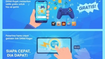 Dapatkan Saldo Gratis untuk Top Up Game dengan Link DANA Kaget Terbaru