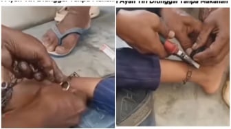 Tangisan Bocah 5 Tahun Ungkap Fakta Mengerikan, Dirantai oleh Ibu dan Ayah Tirinya