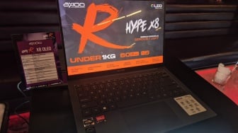 Axioo Hype R X8 OLED Resmi Meluncur: Laptop OLED dengan Ryzen 7, Super Ringan Seharga Rp 8 Jutaan