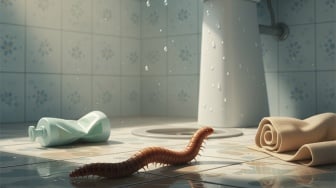 Kenapa Cacing Muncul di Kamar Mandi? Ini 5 Penyebab Utamanya!