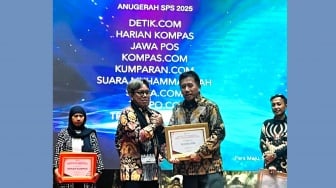 Suara.com Raih Penghargaan Media Brand Awards 2025 dari SPS