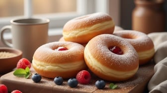 Resep Donat Empuk dan Lembut, Selembut Awan Seperti di Toko Roti Premium