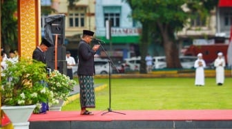 Peringatan Hari Santri 2025, Bobby Nasution Minta PBG Pondok Pesantren Digratiskan