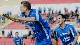 Nermin Haljeta Menggila, PSIM Hancurkan Dewa United di Kandang Sendiri