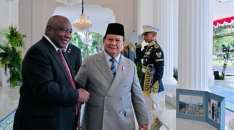 Amandla! Awethu! Ini Makna Teriakan Prabowo dan Presiden Afrika Selatan