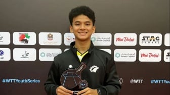 Cetak Sejarah, Atlet Tenis Meja Muda Indonesia Juarai turnamen Dubai