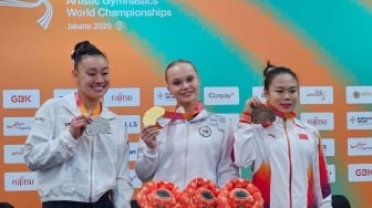 Juarai All Around Kejuaraan Dunia Senam Artistik 2025, Angelina Melnikova Sempat Ingin Pensiun