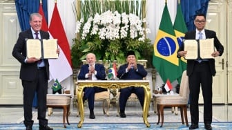 Sepakat Kembangkan PLTA di Indonesia: PLN dan J&F S.A Brasil Teken MoU di Depan Dua Presiden