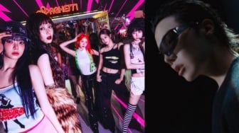 Gaet J-Hope BTS, Le Sserafim Tampil Nyentrik di Single Terbaru 'Spaghetti'
