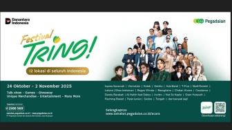 Pegadaian Gelar Festival Tring! di 12 Kota Se-Indonesia, Bertabur Bintang dan Promo Emas