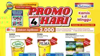 Jangan Sampai Ketinggalan! Katalog Promo 4 Hari Indomaret Bikin Belanja Makin Hemat