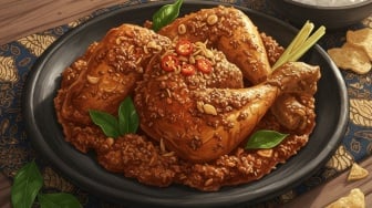Resep Rendang Ayam Kampung, Cita Rasa Minang yang Menggoda!