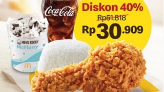 Promo Spesial McDonald's: Diskon Paket Makan 40 Persen Hanya Hari Ini
