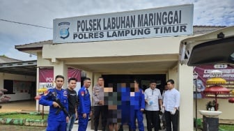 Kapal Nelayan di Lampung Timur Dicuri, Pelaku Dibekuk Usai Kejar-kejaran Sengit