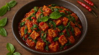 Resep Sambel Tempe Kemangi: Pedas dan Bikin Nambah Nasi Terus!