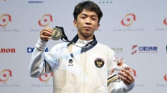 Debut Menawan Julius Cezar, Raih Medal Perak di Asian Youth Games 2025