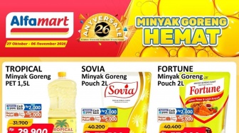 Banjir Diskon di Promo Minyak Goreng Hemat Alfamart, Cek Katalognya Di Sini