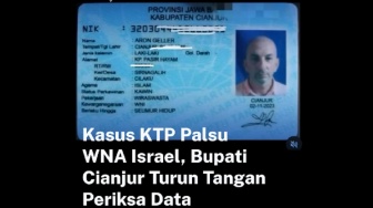 WNA Israel Punya KTP Cianjur Viral di Medsos, Kok Bisa Lolos? Ini Faktanya