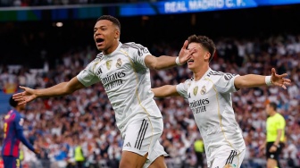 Menangi El Clasico, Real Madrid Tundukkan Barcelona dengan Skor 2-1