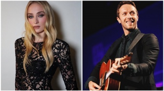 Putus dari Dakota Johnson, Chris Martin Kini Pacari Sophie Turner Bintang Game of Thrones?