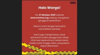 Website KontraS Diretas! Netizen Murka, Curigai Upaya Pembungkaman Informasi