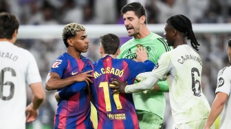 Kronologis Ricuh El Clasico! Lamine Yamal Mau Dikeroyok3Pemain Real Madrid