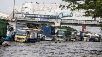 Hari Keenam Banjir di Pantura Semarang, Ketebalan Air Masih 20-50 Cm