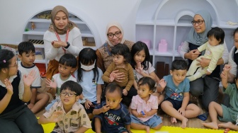 Menteri PPPA Resmikan Playground Inklusif, Dorong Lingkungan Kerja Ramah Keluarga