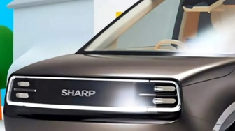 Dari Kulkas Turun ke Roda, Sharp Siapkan Mobil Listrik Keluarga Super Cerdas
