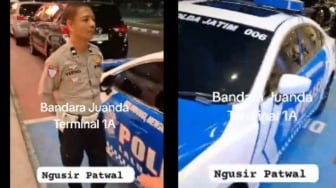 Viral Diusir Gegara Parkir di Jalur Disabilitas, Polisi Patwal Kena Semprot: Bapak Bisa Jalan Kan?