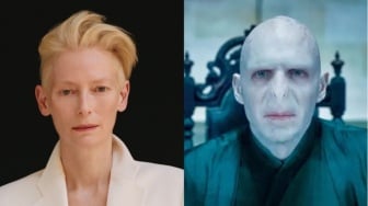 Tilda Swinton Dikabarkan Jadi Voldemort di Serial Harry Potter HBO