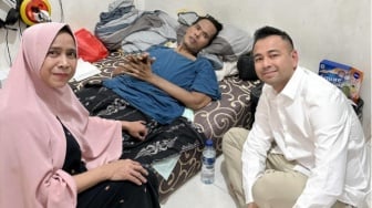 Raffi Ahmad Jenguk Fahmi Bo, Panjatkan Doa dan Harapan Kesembuhan