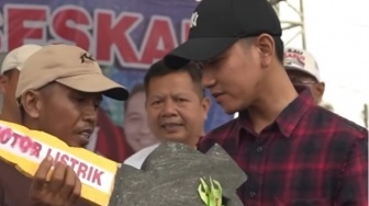 Ikut Kocok Doorprize, Momen Gibran Hadiri Acara Mancing Mania di Bekasi