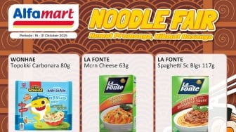 Katalog Promo Noodle Fair Spesial Anyversale Alfamart: Stok Mi Jadi Melimpah