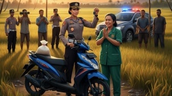 Begal Sadis Rampas Motor Tukang Sapu di Pringsewu: Endingnya Bikin Lega