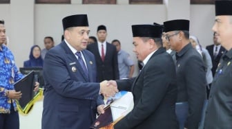 Eks Jaksa KPK Dilantik Jadi Kabag Hukum Pemkot Makassar