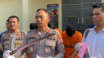 Begal Bersajam Bacok dan Rampas Motor Sejoli Lagi Pacaran di Medan Ditangkap, Sudah 14 Kali Beraksi